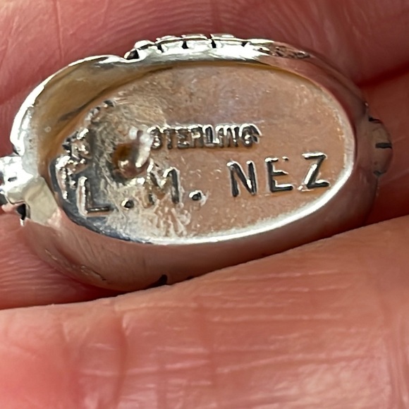 Coral & Sterling Earrings - Picture 4 of 4